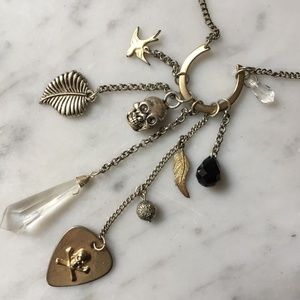 Punk Bohemian Charm Necklace
